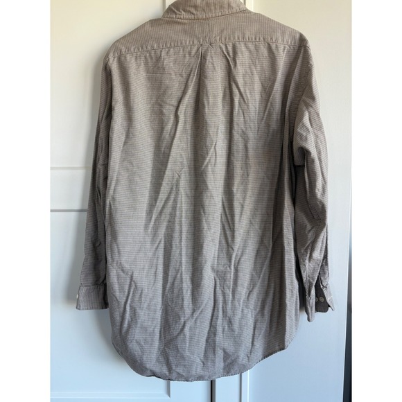 Ralph Lauren Yarmouth Button Down Shirt Men 15 1/2 32/33 Long Sleeve Houndstooth - Picture 5 of 5